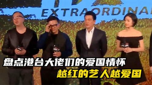 中国明星爱国表现,闪耀荧屏的爱国情怀